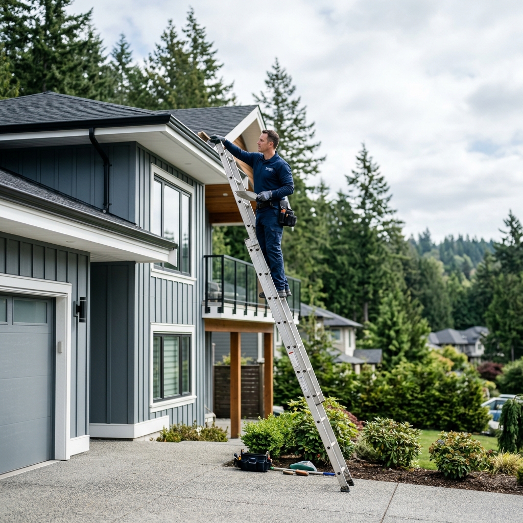 House Gutter Cleaning
